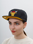 Бейсболка MITCHELL NESS арт. 6HSSMM19489-CBUBLCK Chicago Bulls NBA (черный)